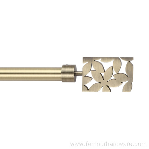 French metal curtain rod